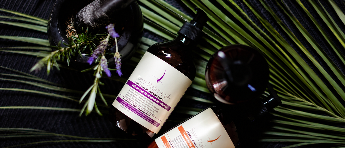 Saw Palmete botanical hair care