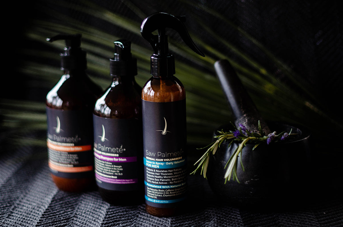 Saw Palmete botanical hair care